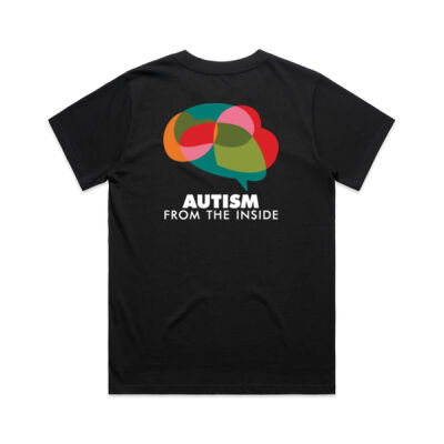 AFTI Women's Classic Tee (Dark) Back Version Thumbnail