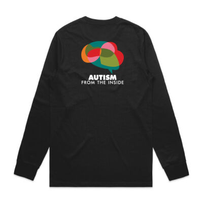 AFTI Men's Classic L/S Tee (Dark) Back Version Thumbnail