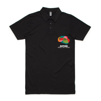 AFTI Men's Chad Polo (Dark) Thumbnail