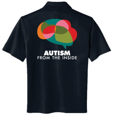 AFTI Men's Chad Polo (Dark) Back Version Thumbnail