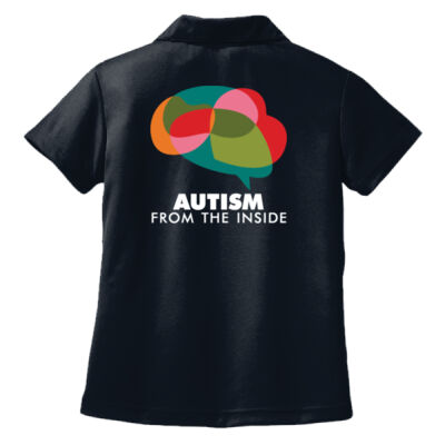 AFTI Women's Amy Polo (Dark) Back Version Thumbnail