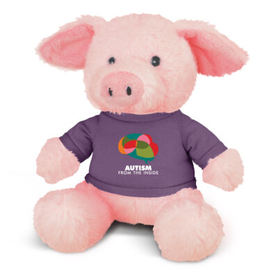 AFTI Pig Plush Toy (Dark) Thumbnail
